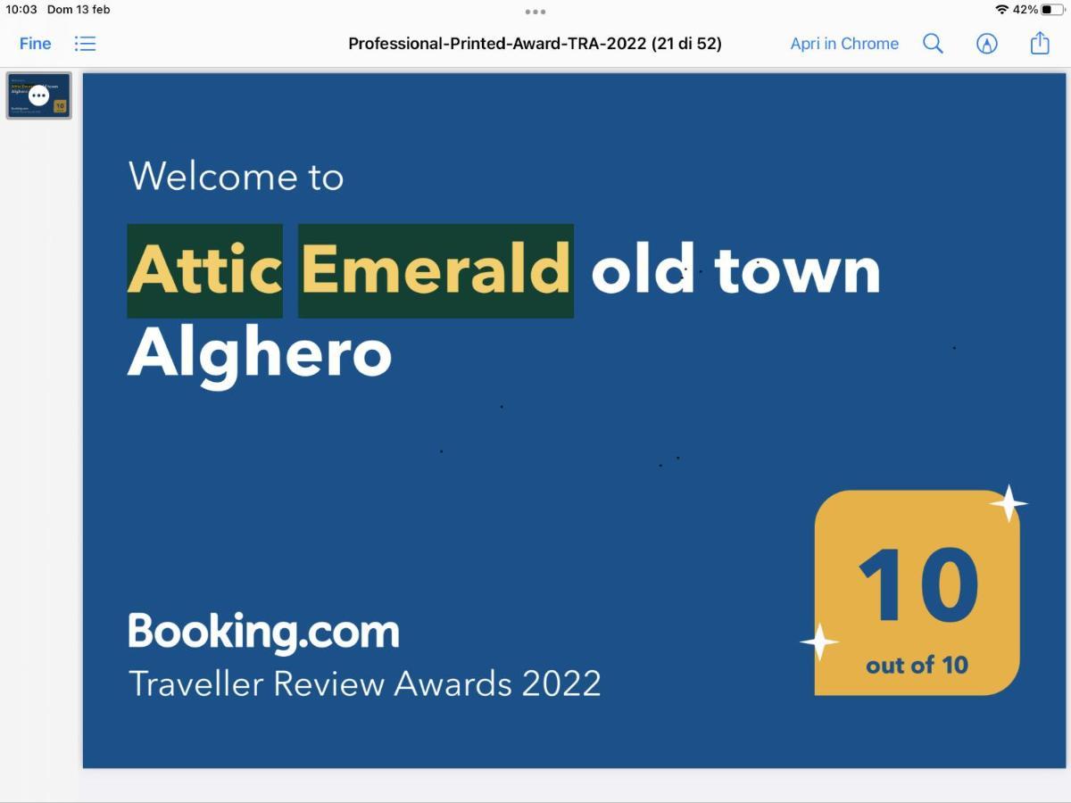 Alghero Old Town Apartment Steps To Sea And Scenic Ramparts 외부 사진